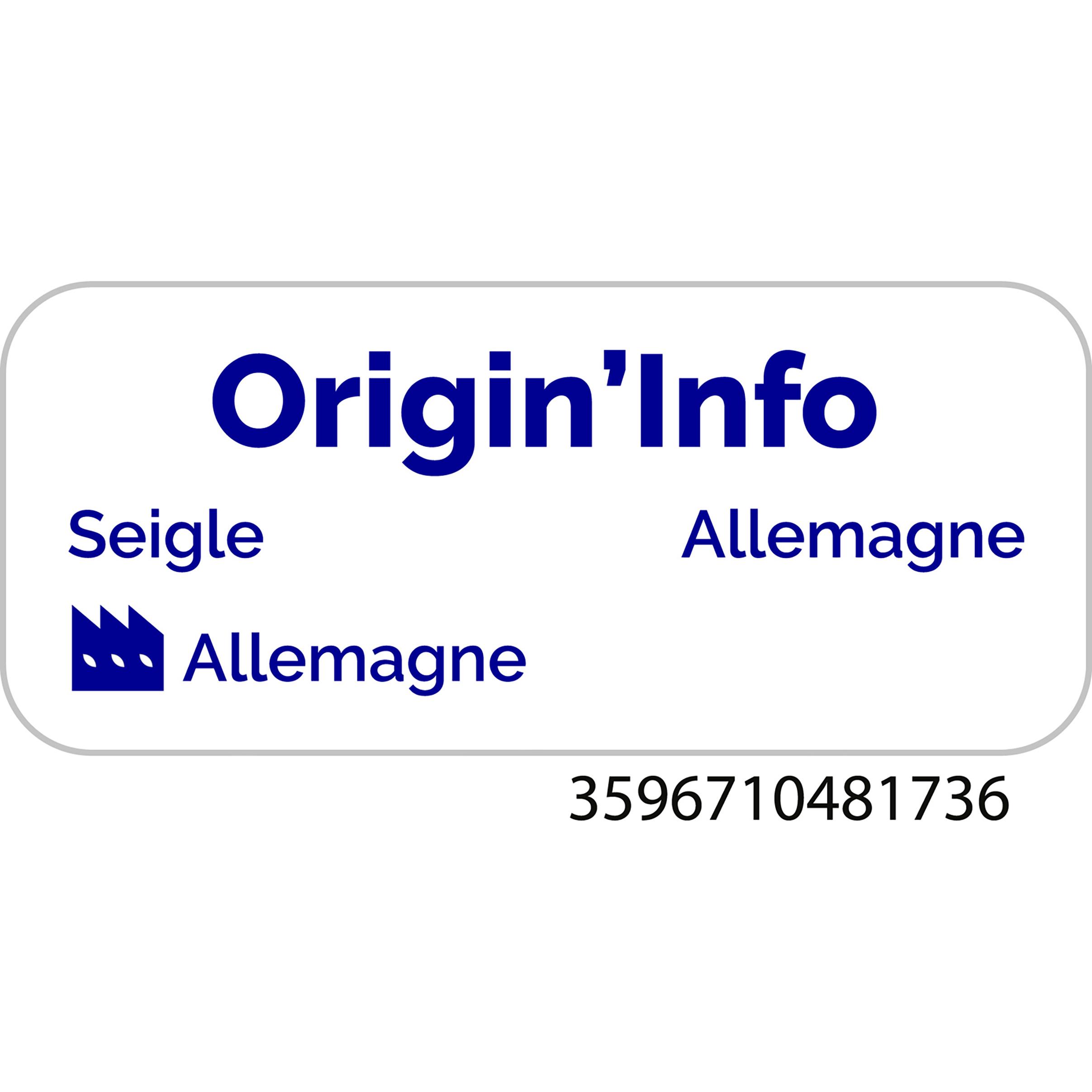Voir la diapositive 3 : AUCHAN BIO Pain de seigle complet 8 tranches 500g