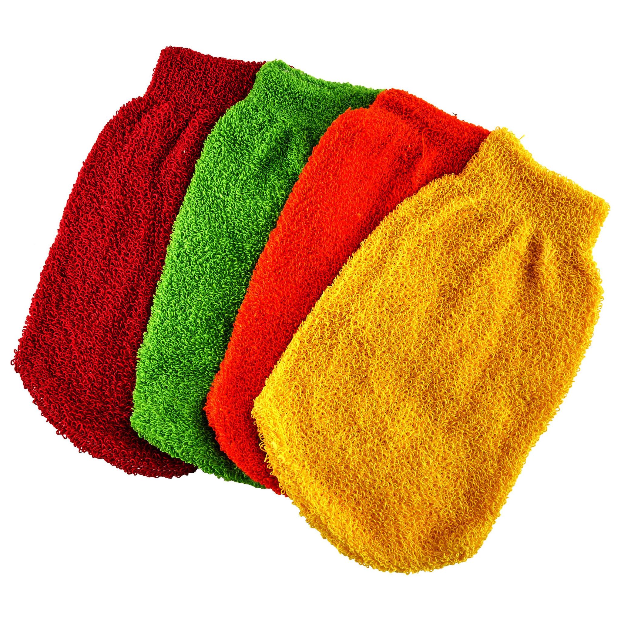 Voir la diapositive 2 : COSMIA Gants doux tissu éponge 2 gants