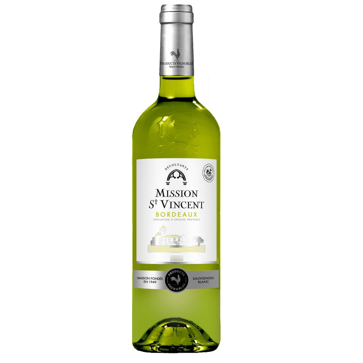 AOP Bordeaux St Vincent 2021 blanc 75cl