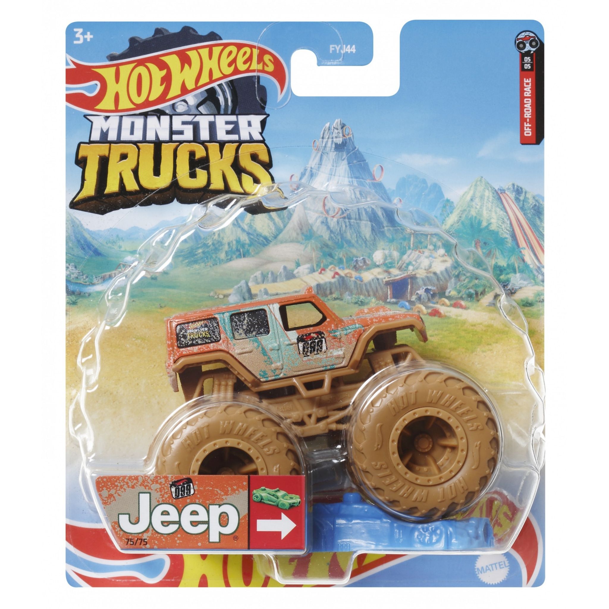 Voir la diapositive 2 : MATTEL Véhicule Monster Trucks HotWheels