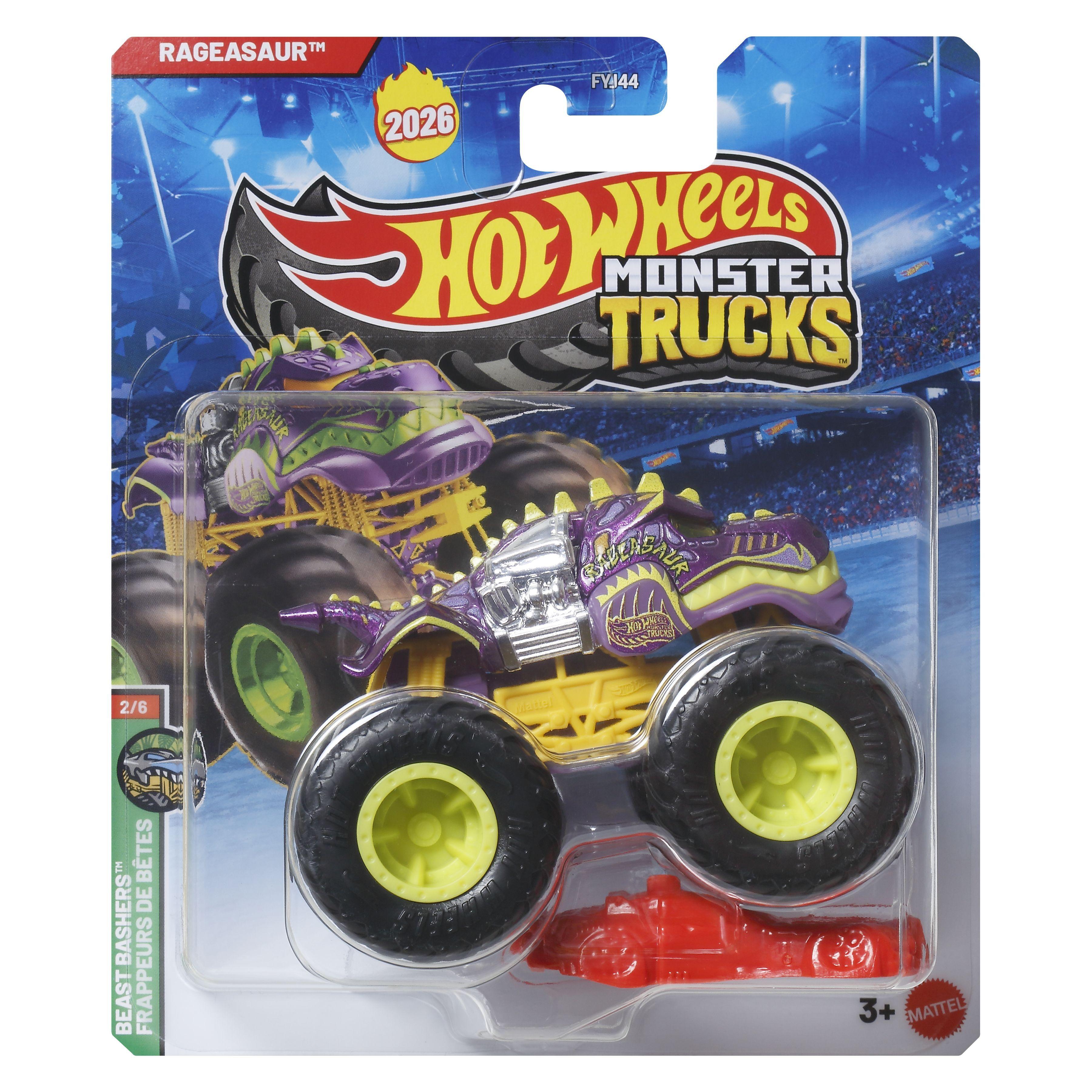 Voir la diapositive 3 : MATTEL Véhicule Monster Trucks HotWheels