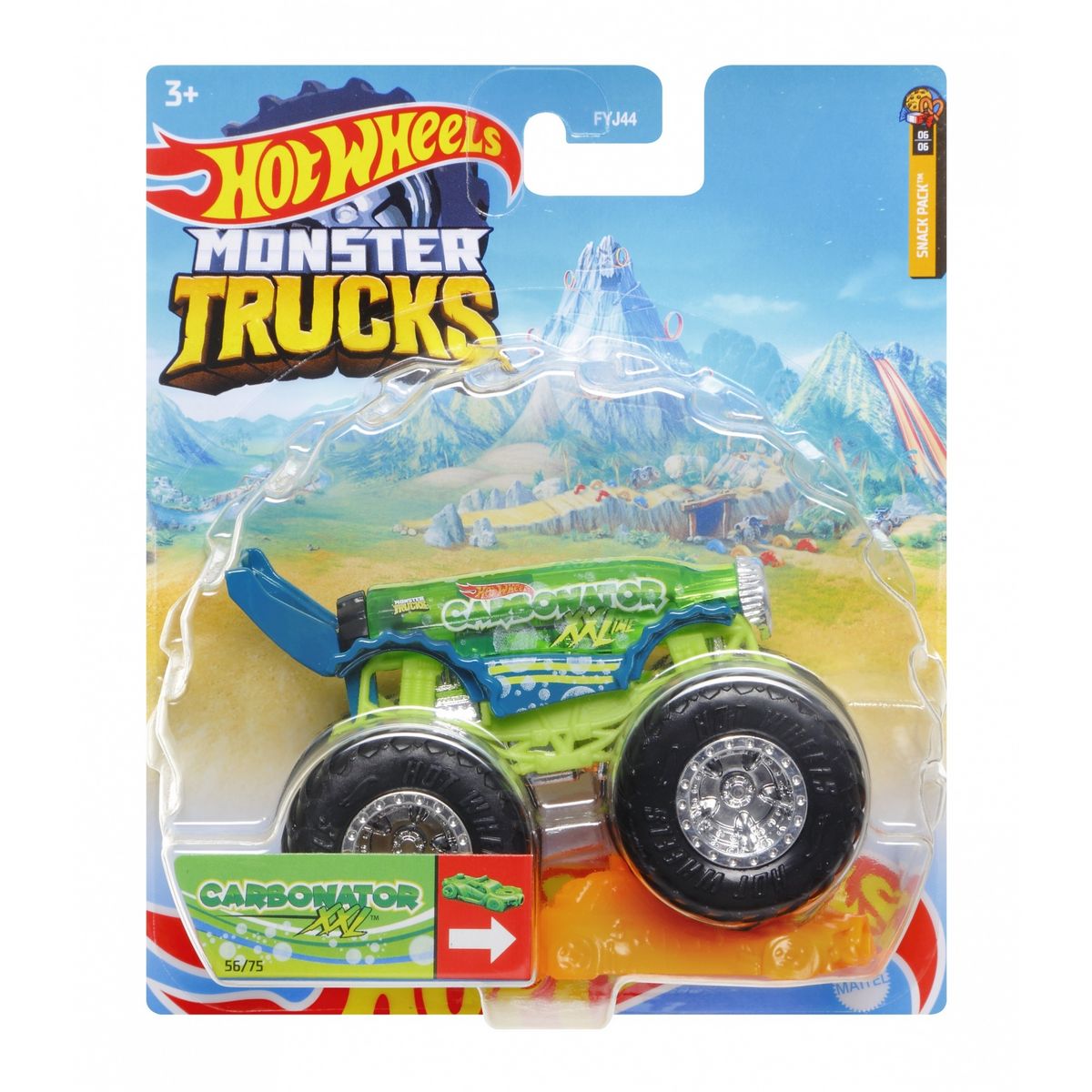 MATTEL Véhicule Monster Trucks HotWheels