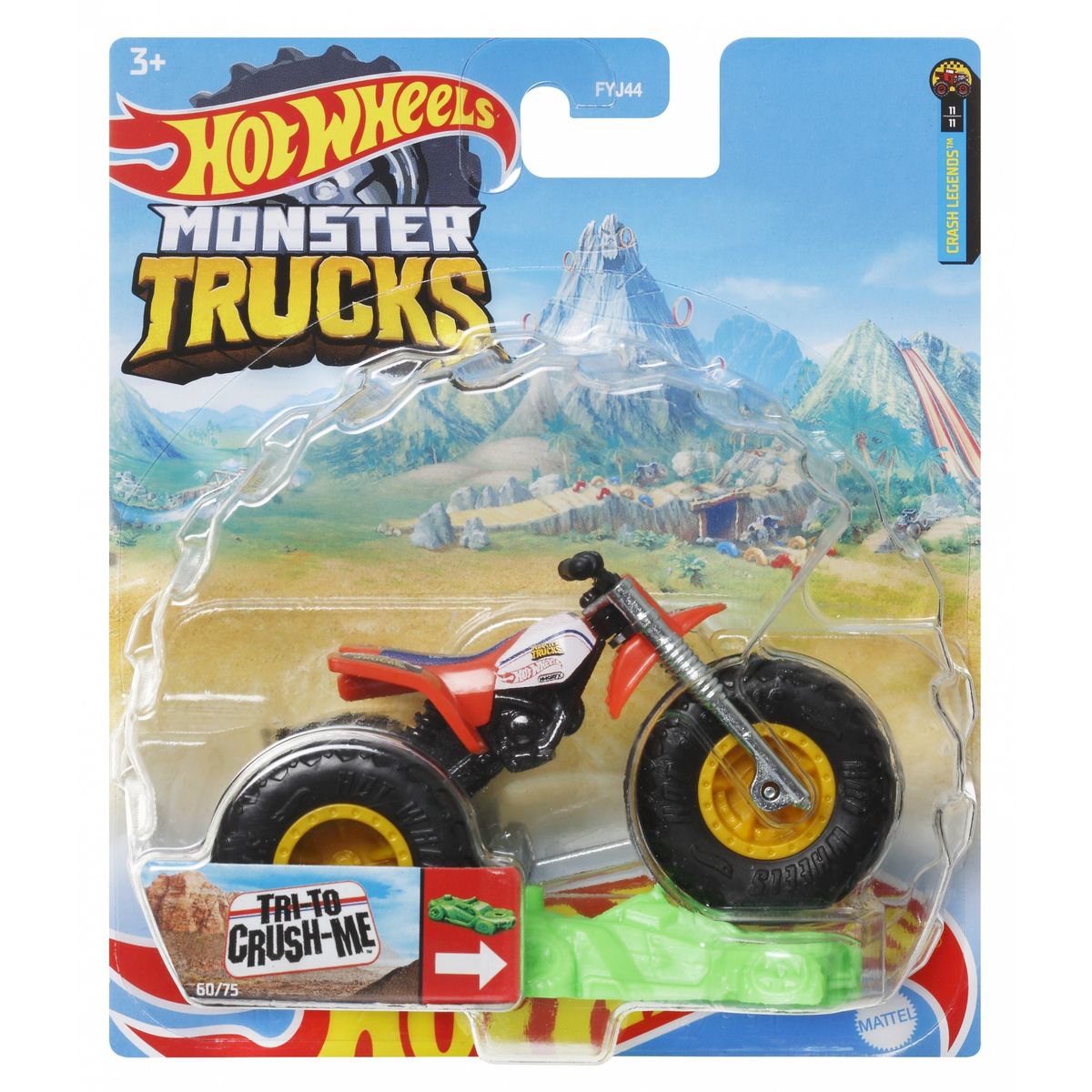 MATTEL Véhicule Monster Trucks HotWheels