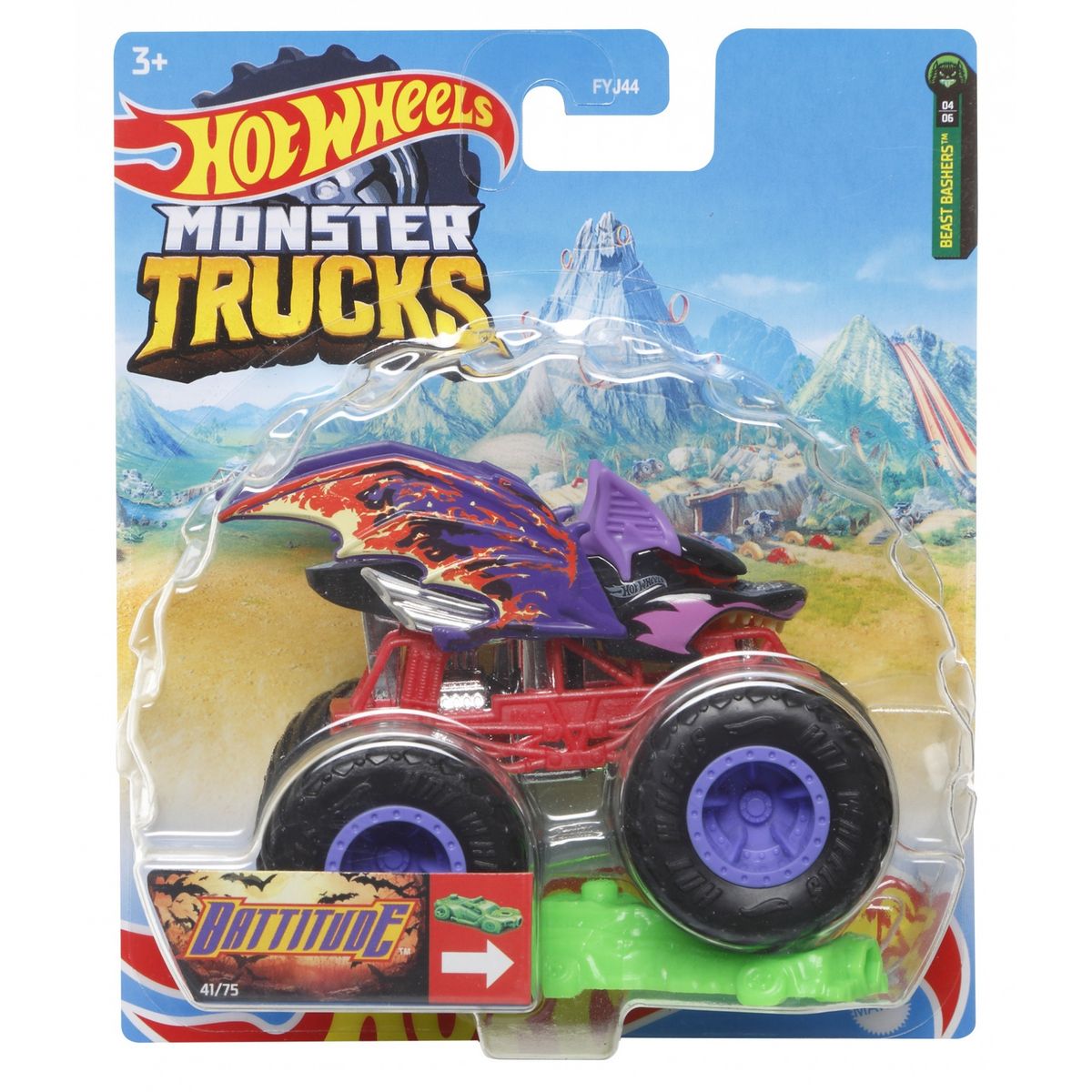 MATTEL Véhicule Monster Trucks HotWheels