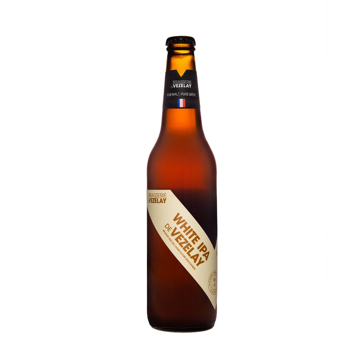 VEZELAY Bière blanche bio IPA 5,5% bouteille 50cl