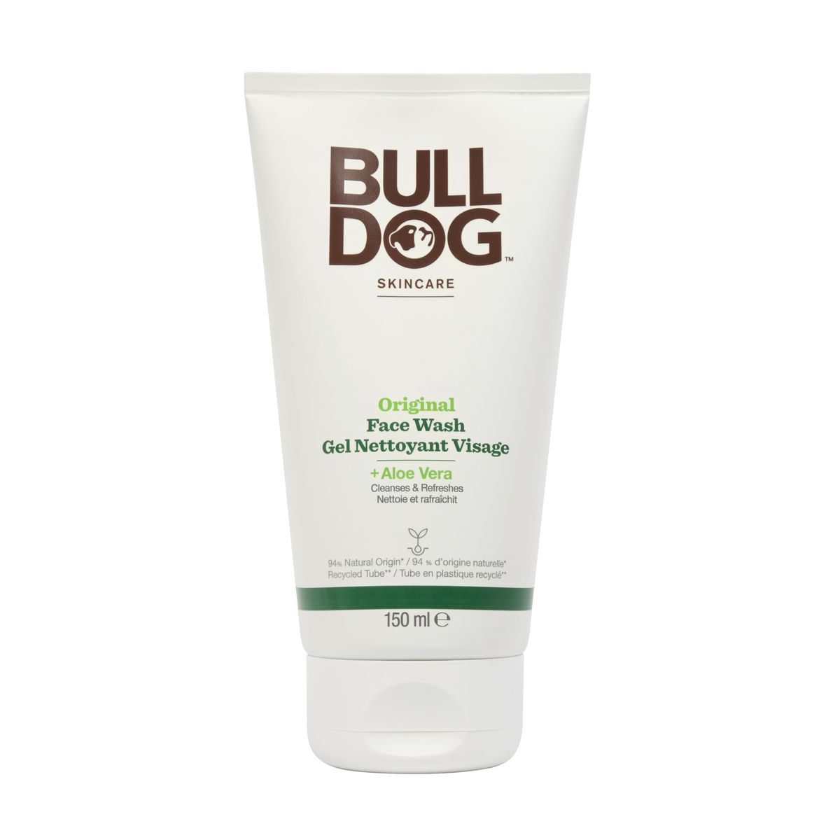 BULLDOG Original Gel nettoyant visage homme 150ml