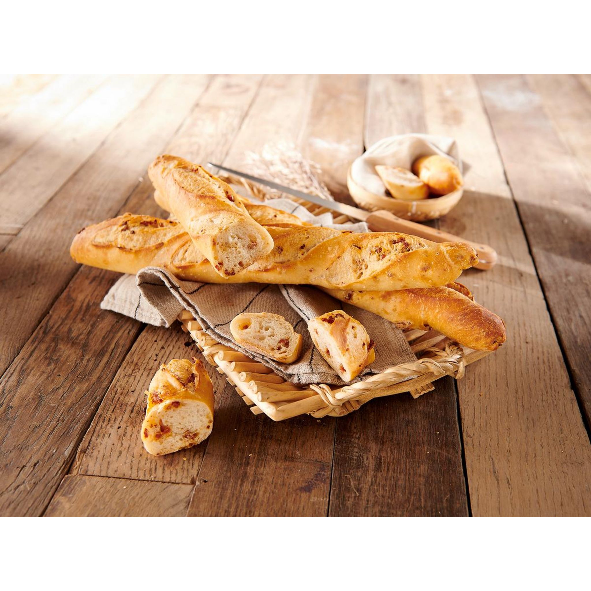 PAIN FRAIS Ficelle apéritive lardon fromage 125g