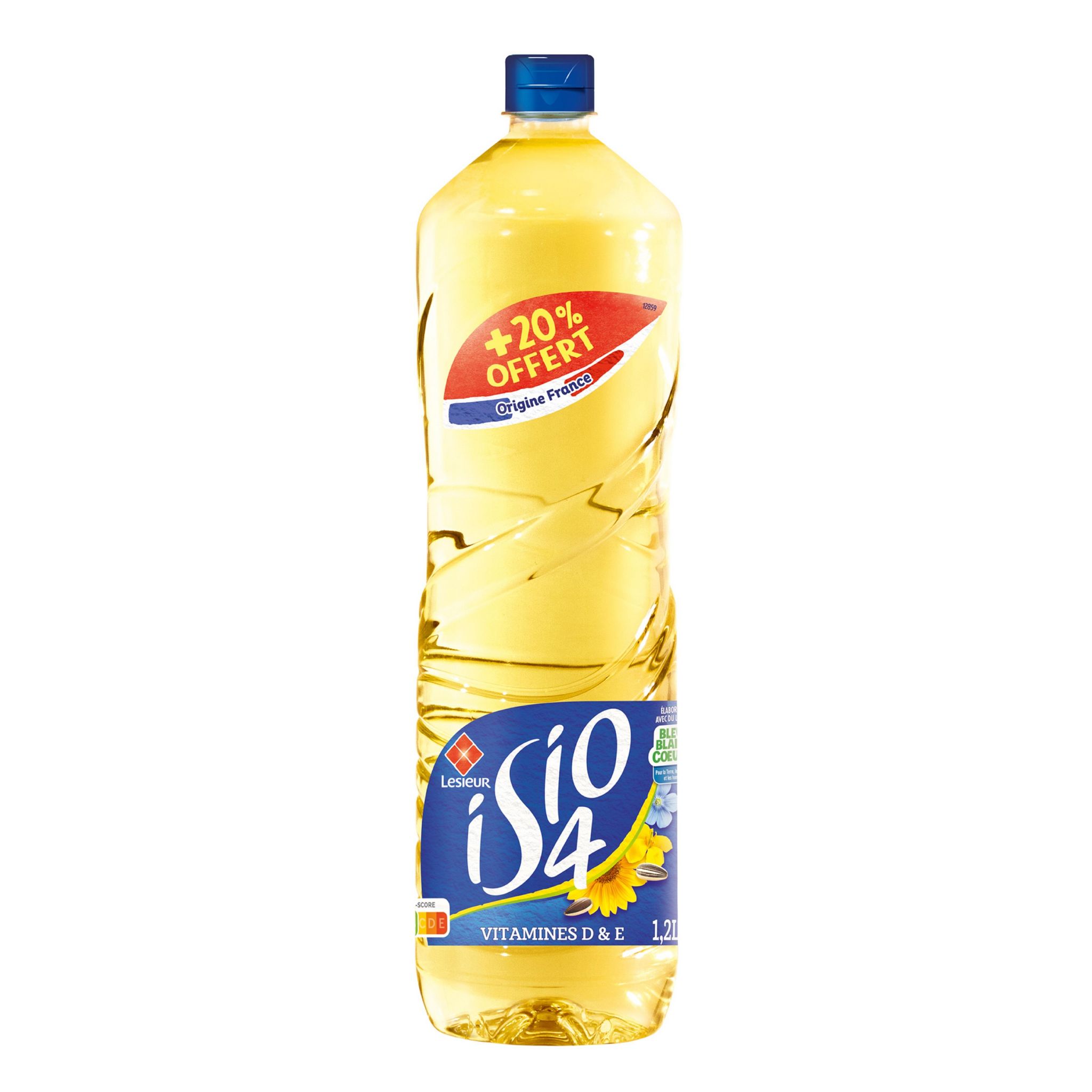 LESIEUR Isio 4 Huile 1l +20% offert