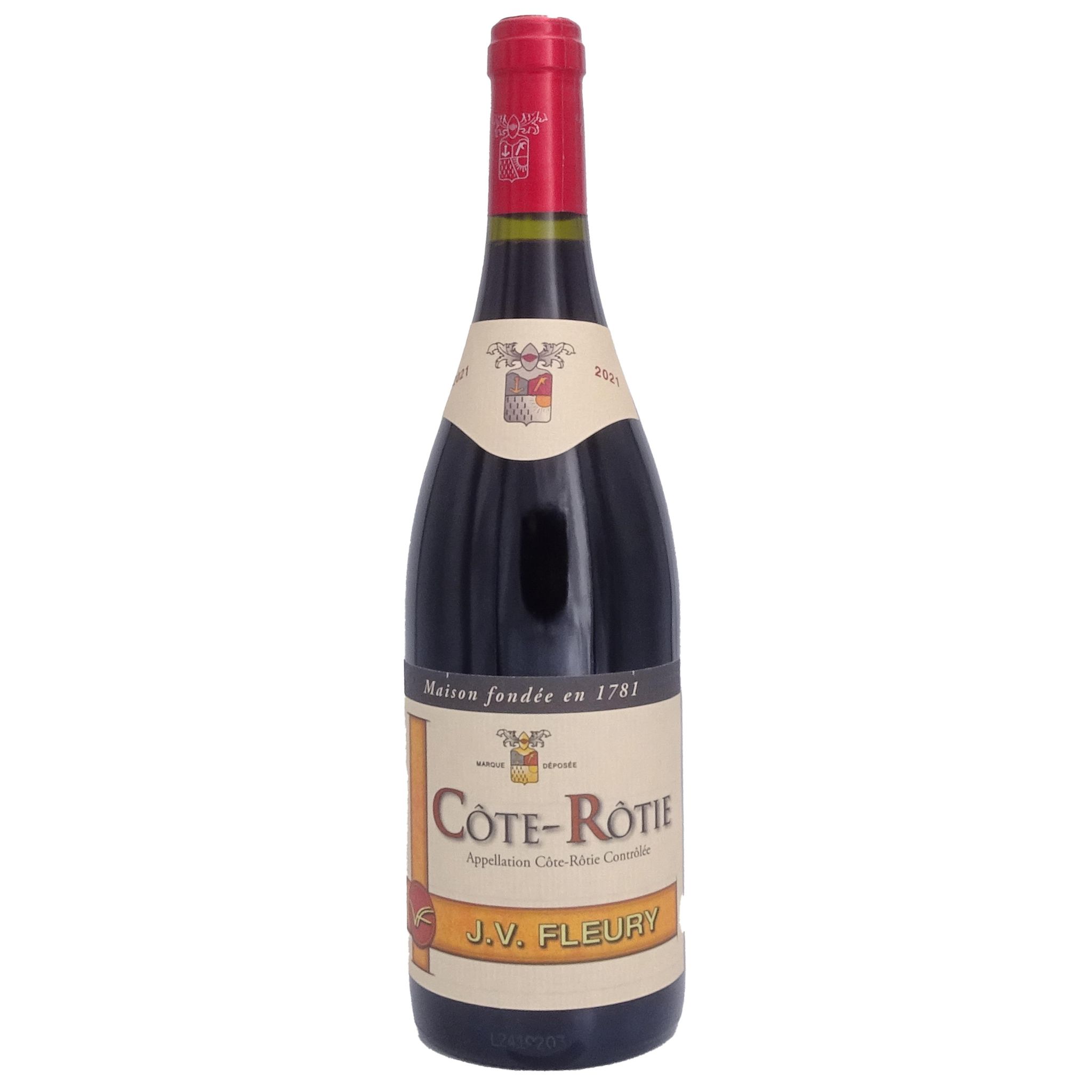 AOP Côtes Rotie J.V Fleury rouge 75cl