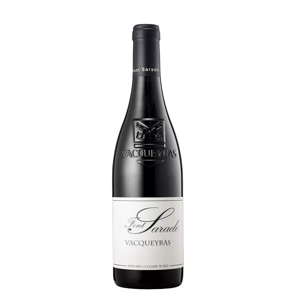 Vin rouge AOP Vacqueyras Font Sarade 2018 75cl