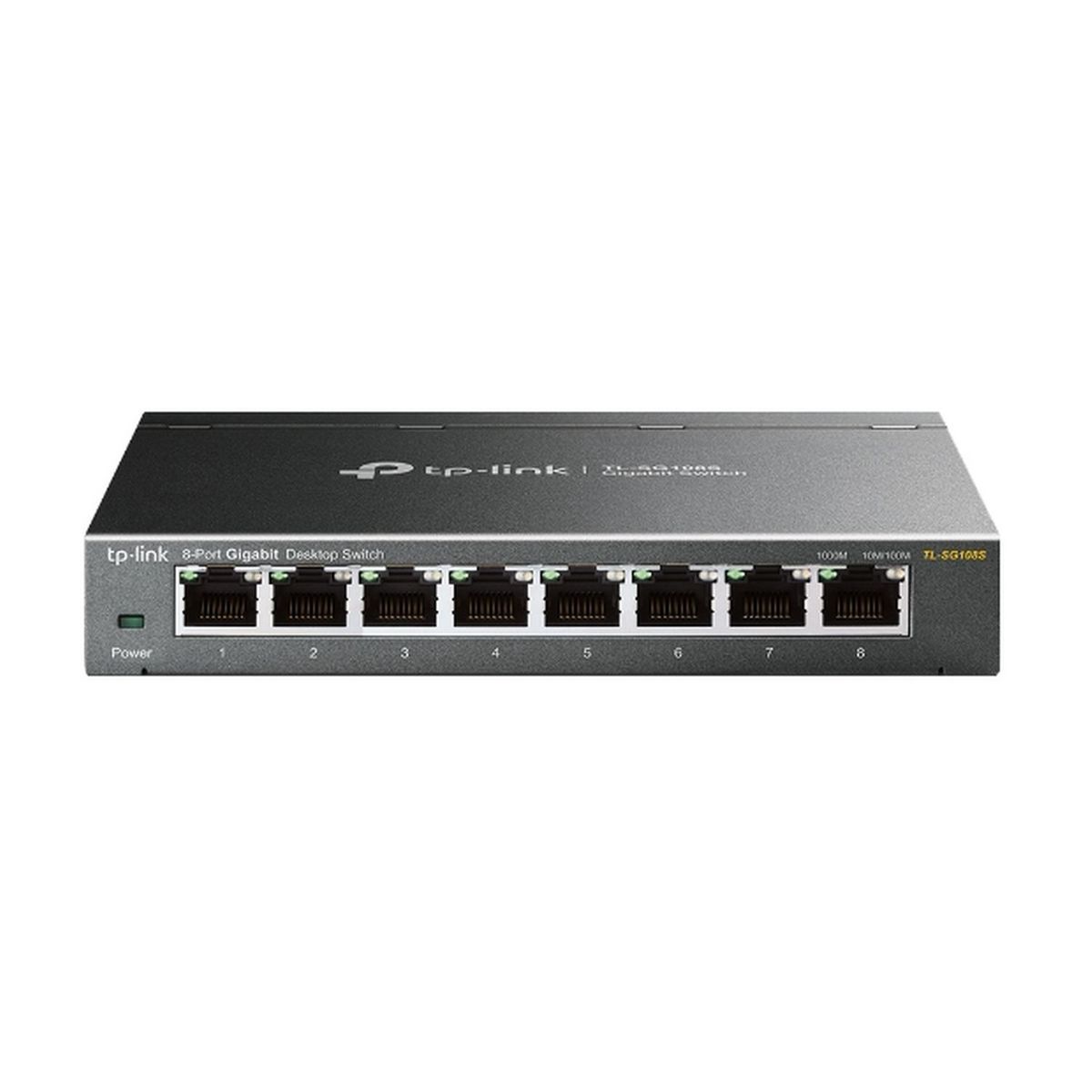 TP-LINK Commutateur réseau TL-SG108 -  8 ports - Noir