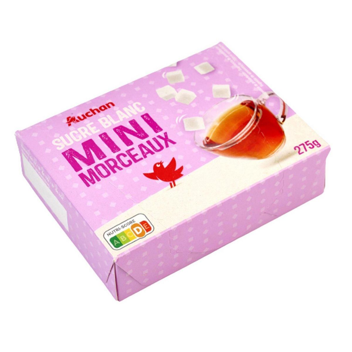 AUCHAN Mini morceaux de sucre blanc 275g