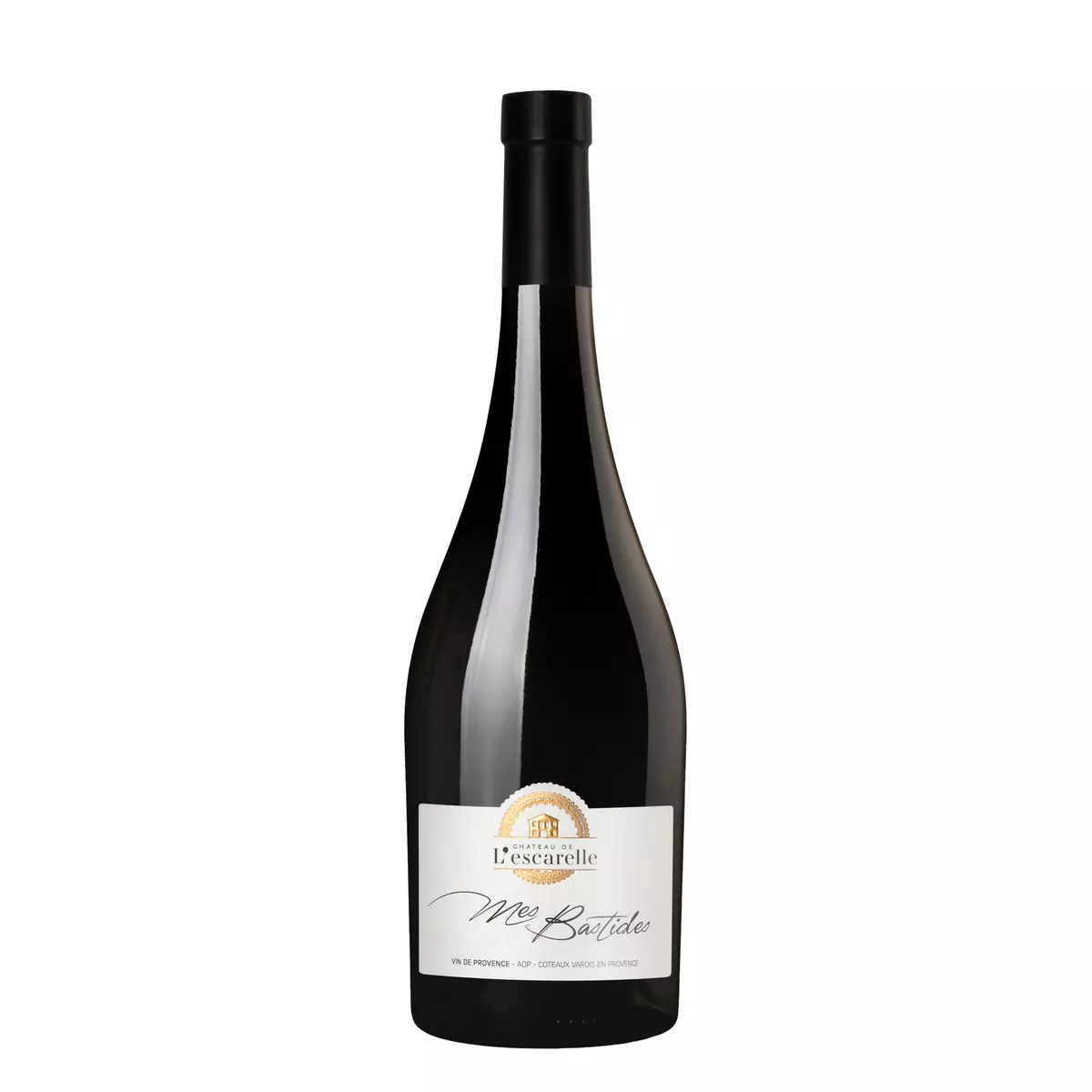 Vin rouge AOP Coteaux Varois-en-Provence Mes Bastides Château De L'escarelle 75cl