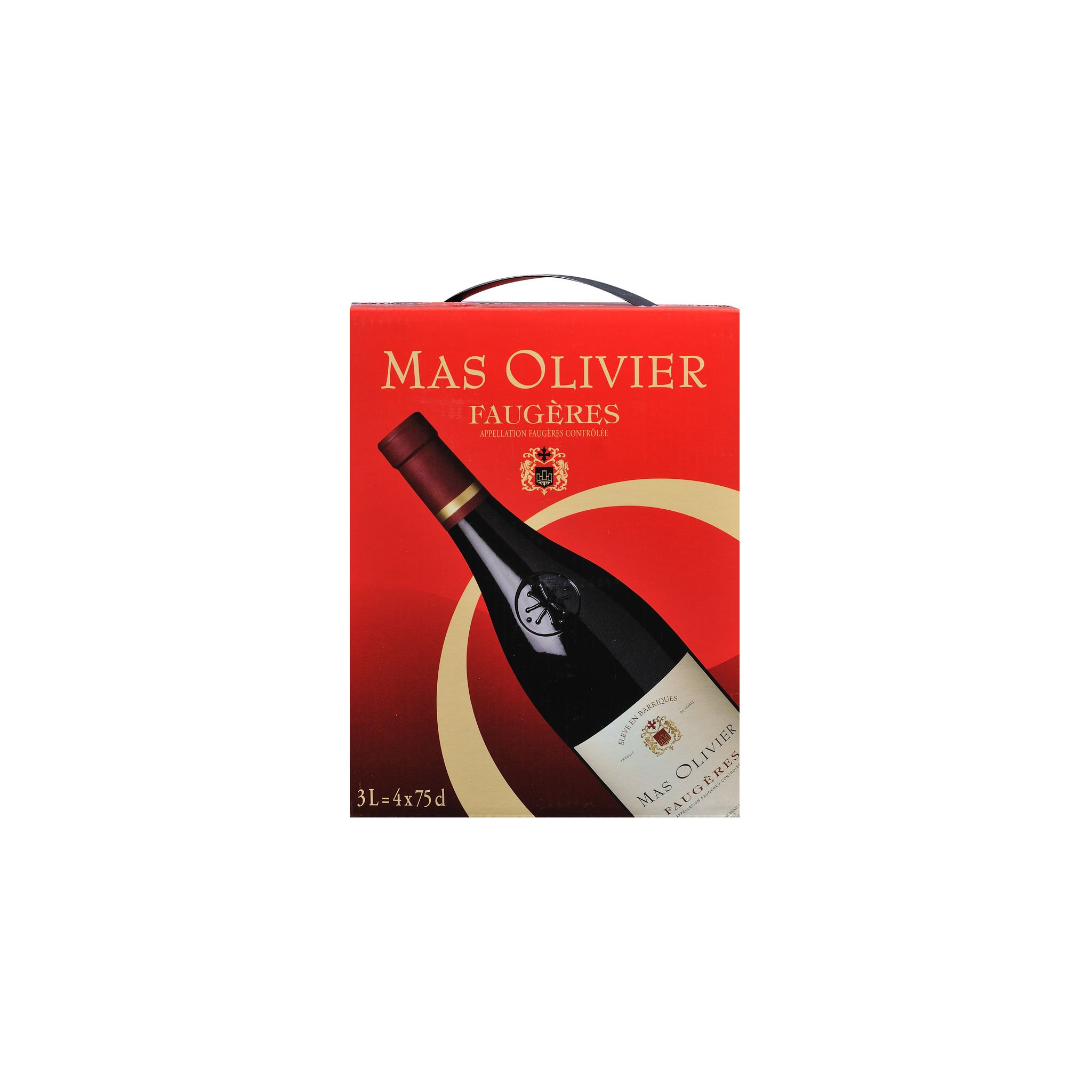 AOP Faugères Mas Olivier rouge BIB 3l