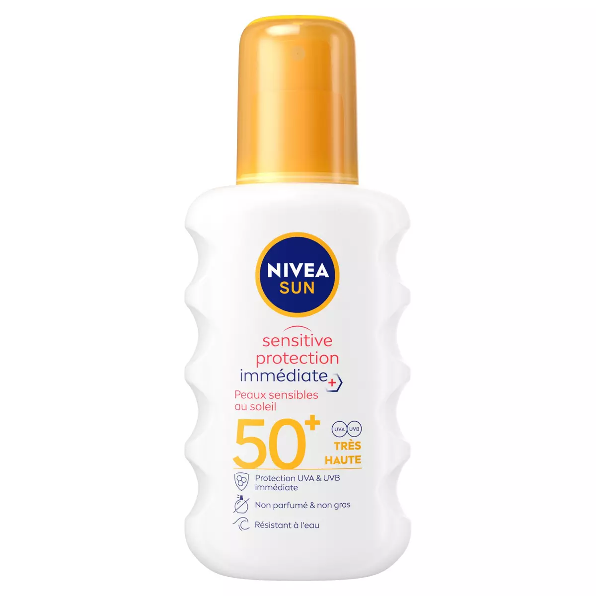 NIVEA SUN Sensitive Spray protection solaire peaux sensibles FPS50+ 200ml