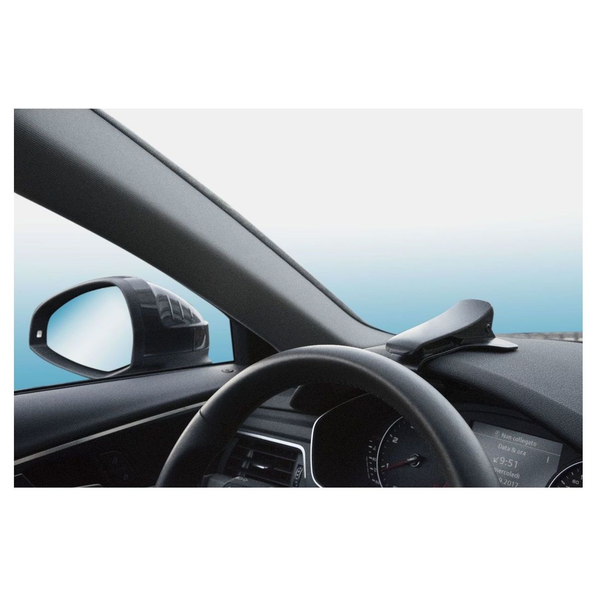 CELLULARLINE Support de téléphone de voiture pour mobiles et smartphone - Noir