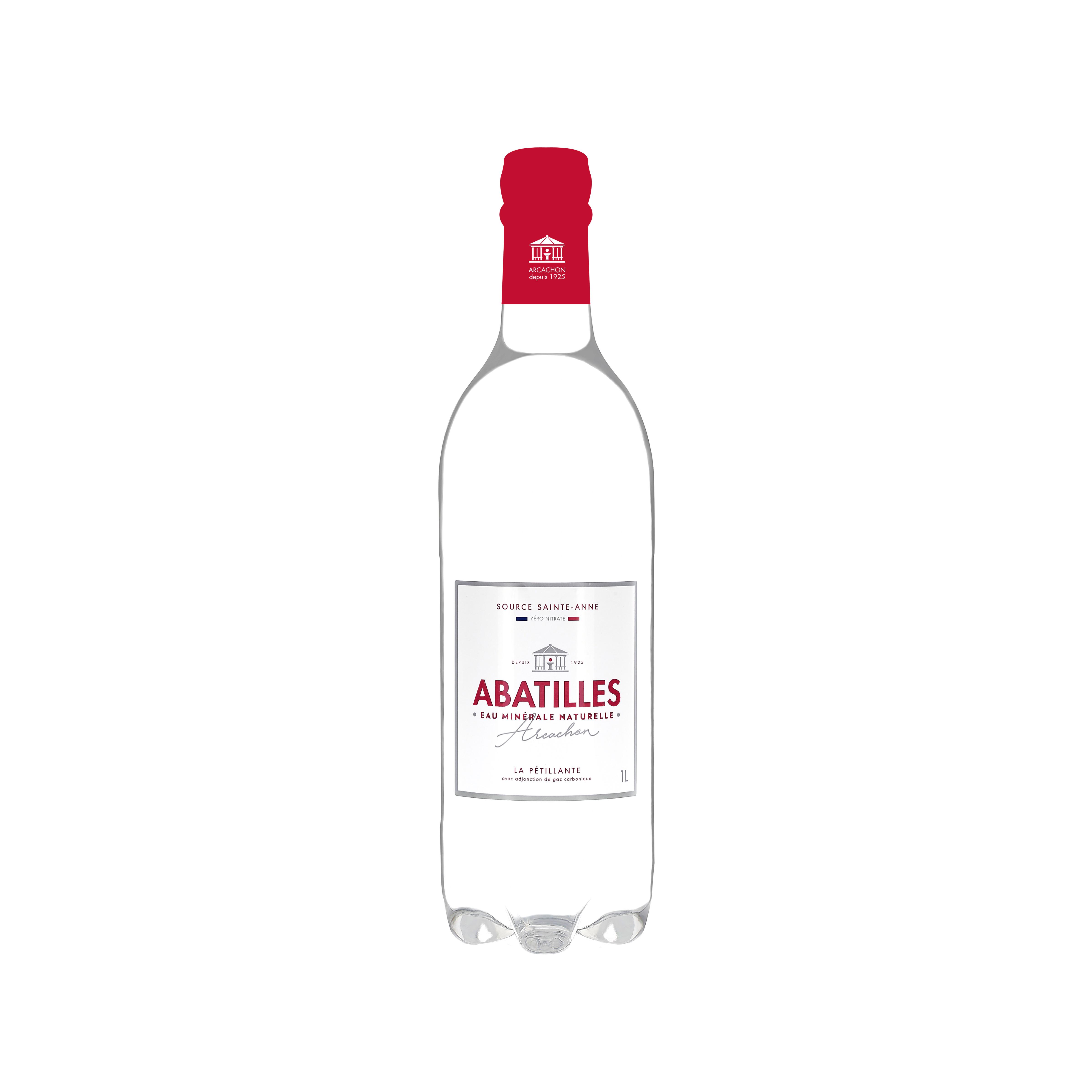 ABATILLES Eau minérale naturelle pétillante 1l