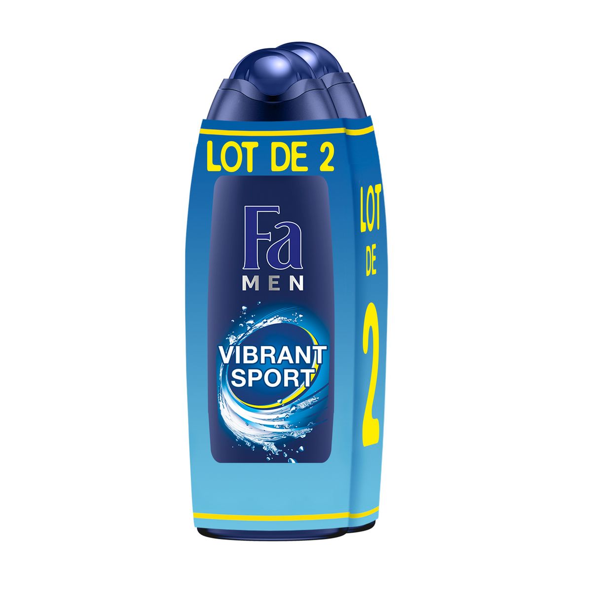 FA MEN Gel douche vibrant sport 2x250ml