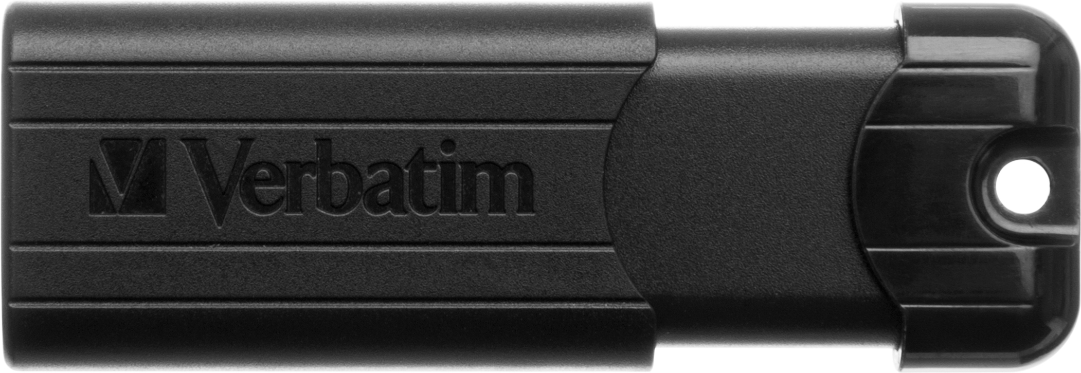 Voir la diapositive 2 : VERBATIM Clé USB - PinStripe Store 'n' Go - USB 3.0 - 32 Go - Noir