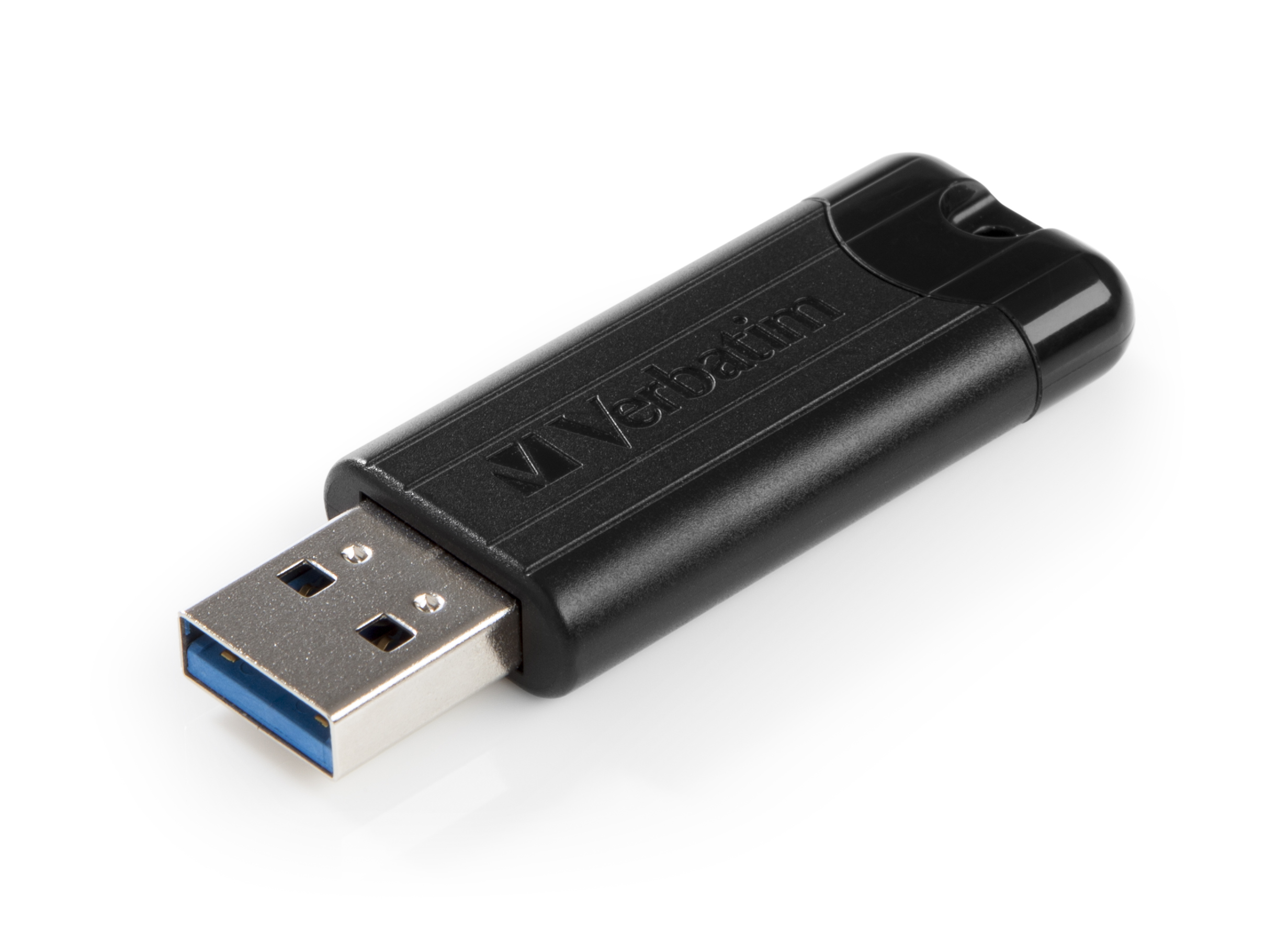 Voir la diapositive 4 : VERBATIM Clé USB - PinStripe Store 'n' Go - USB 3.0 - 32 Go - Noir