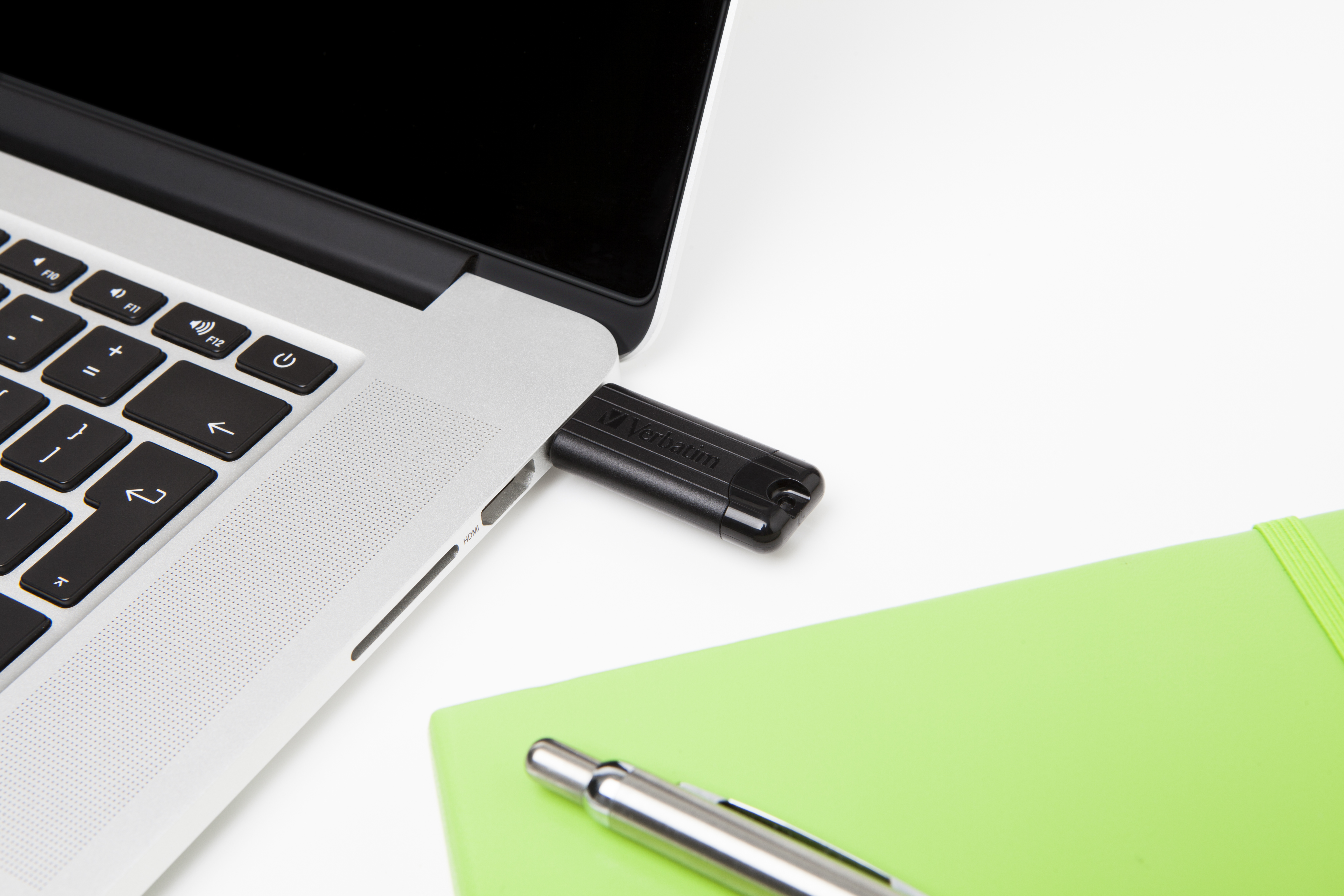 Voir la diapositive 6 : VERBATIM Clé USB - PinStripe Store 'n' Go - USB 3.0 - 32 Go - Noir