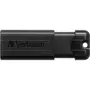 VERBATIM Clé USB - PinStripe Store 'n' Go - USB 3.0 - 64 Go - Noir