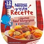 NESTLE P'tite recette bol légumes boeuf bourguignon dès 12 mois 2x200g