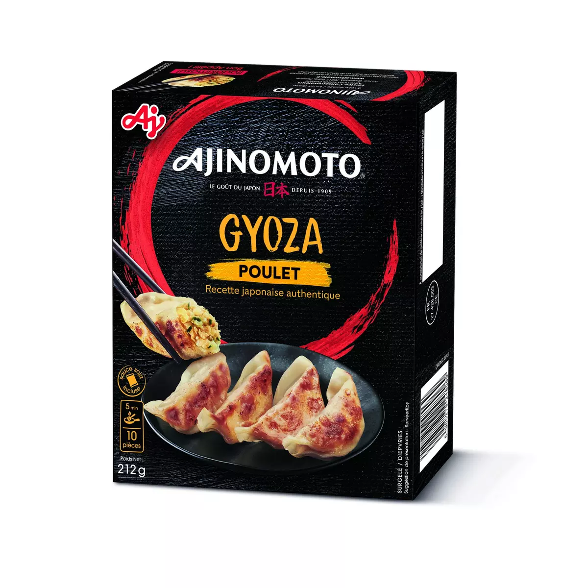 AJINOMOTO Gyoza au poulet et légumes 10 pièces 212g