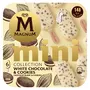 MAGNUM Mini bâtonnets chocolat blanc avec éclats de cookies x6 270g