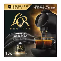 L'OR ESPRESSO Capsules de café ristretto intensité 11 compatibles Nespresso  50 capsules 260g pas cher 