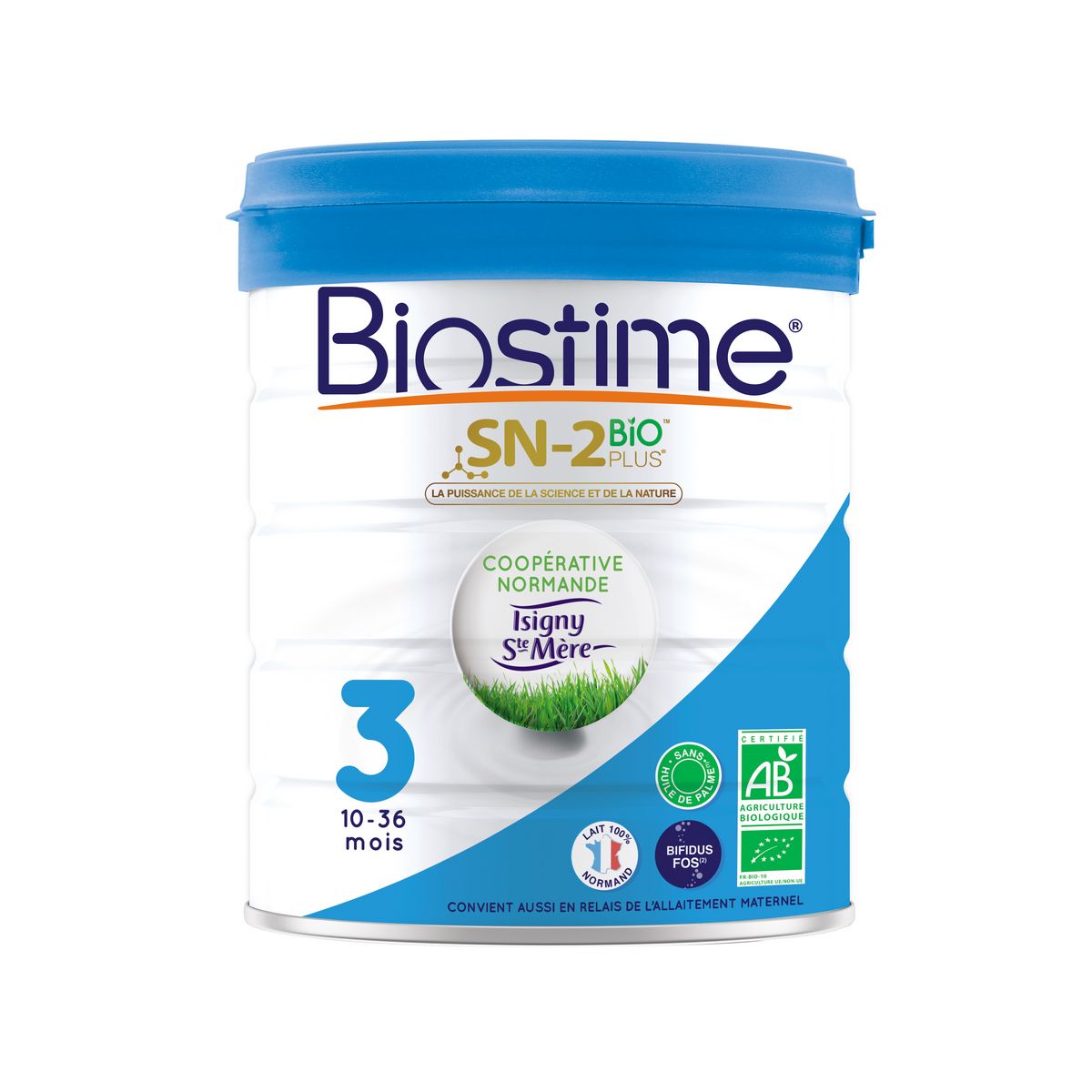 BIOSTIME SN-2 Lait 3ème âge en poudre bio dès 10 mois 800g