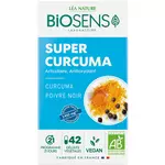 BIOSENS Gélules végétales super curcuma bio 42 gélules végétales 18g