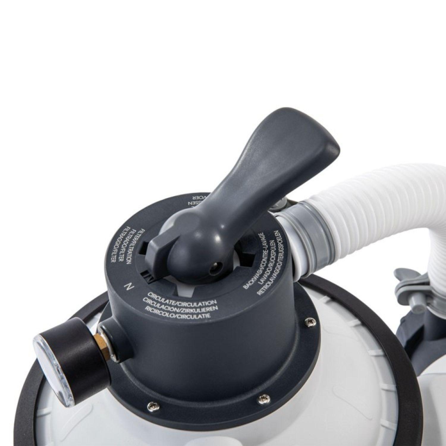 Voir la diapositive 4 : INTEX Filtre à sable 4 m3/h pour piscine