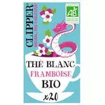 CLIPPER Thé bio enchanting thé blanc framboise 20 sachets 34g