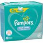 Voir la diapositive 11 : PAMPERS Fresh Clean lingettes nettoyantes pour bébé 4x52 lingettes
