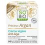 Voir la diapositive 3 : SO BIO ETIC Précieux Argan Crème légère anti-âge jour peaux normales à mixtes 50ml