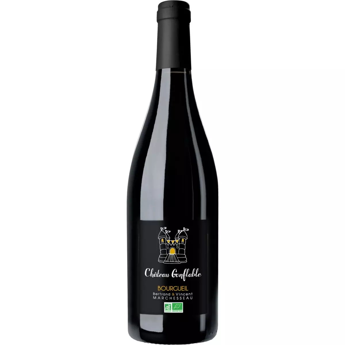 Vin rouge AOP Bourgueil bio Château Gonflable 75cl