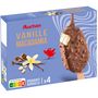 Voir la diapositive 4 : AUCHAN Bâtonnets glacés vanille macadamia 4 pièces 270g