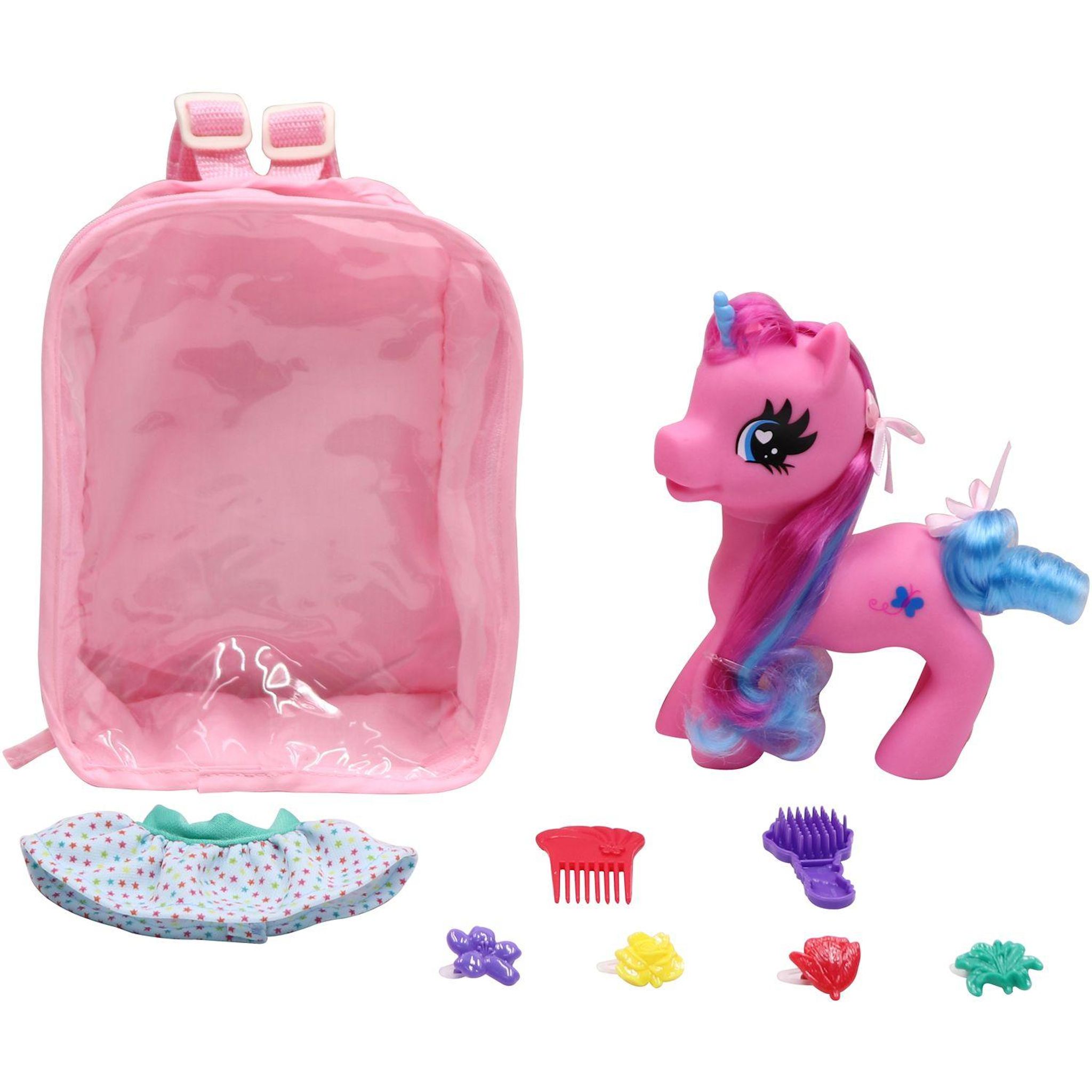 Voir la diapositive 4 : ONE TWO FUN Sac à Dos Licorne avec Accessoires