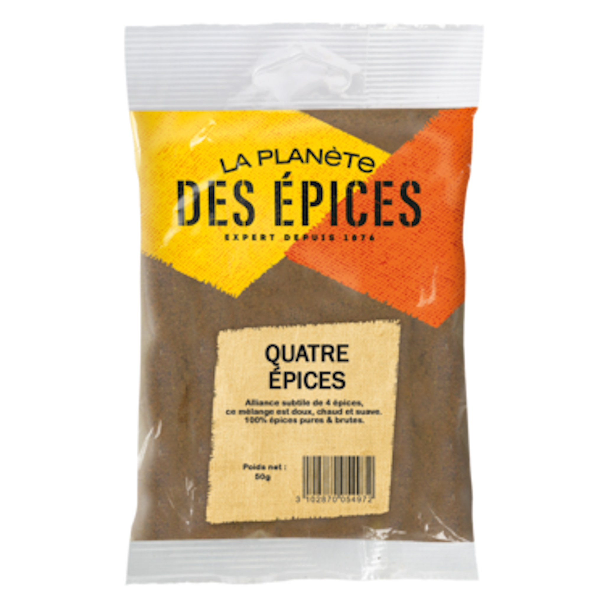 LA PLANETE DES EPICES Epices mélange quatre épices 50g