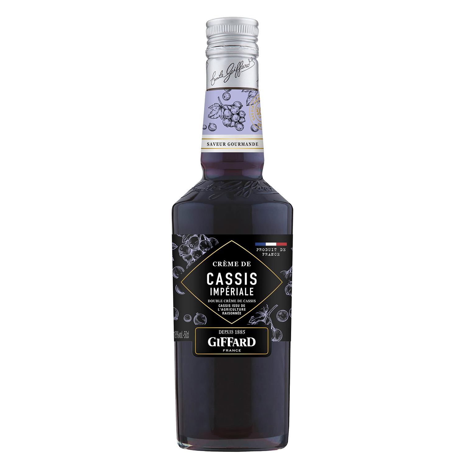 GIFFARD Crème de cassis impériale 18% 50cl