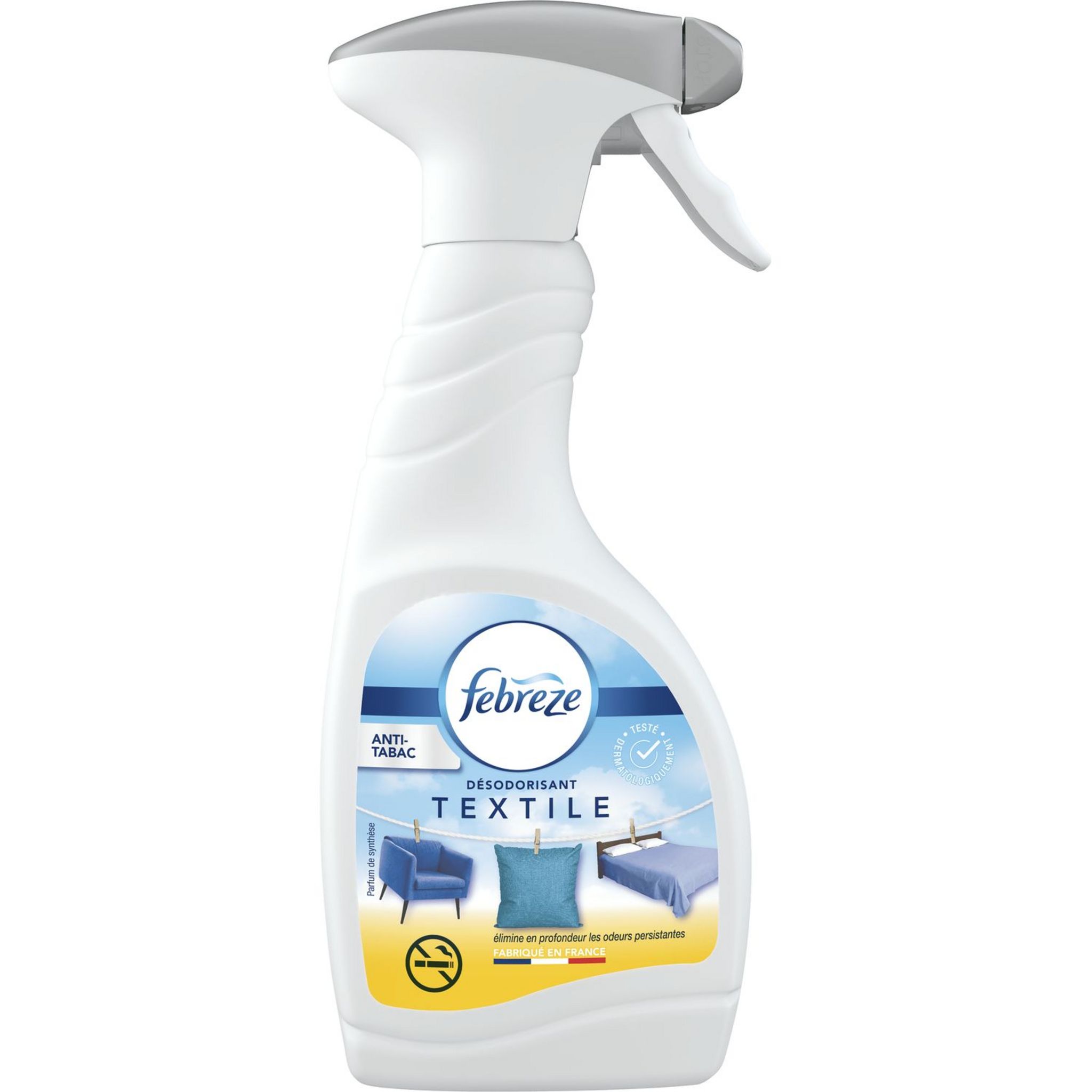 FEBREZE Spray désodorisant textile anti-tabac 500ml