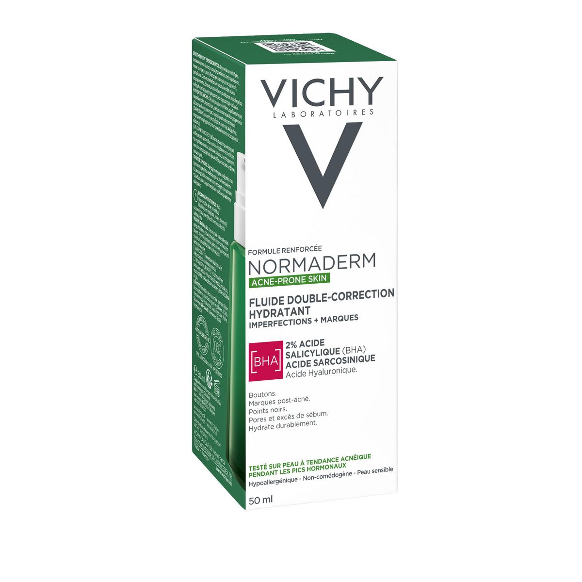VICHY Fluide double-correction hydratant imperfections & marques 50ml