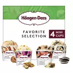 Häagen-Dazs HAAGEN DAZS Mini pot de crème glacée favorite collection