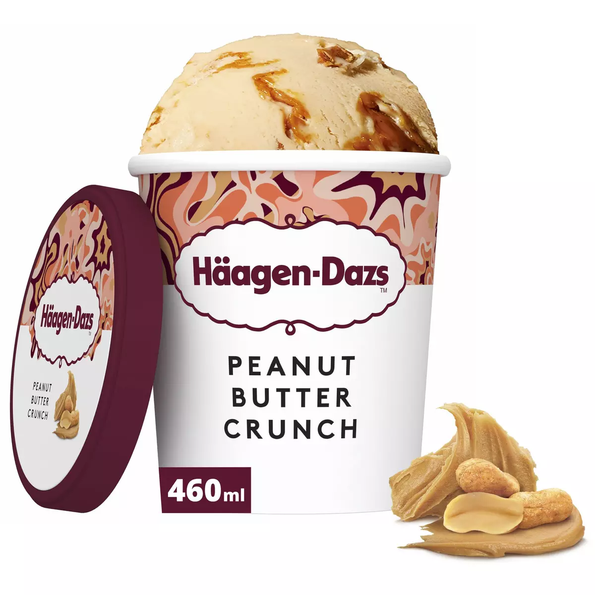 HAAGEN DAZS Pot de crème glacée beurre de cacahuète  400g