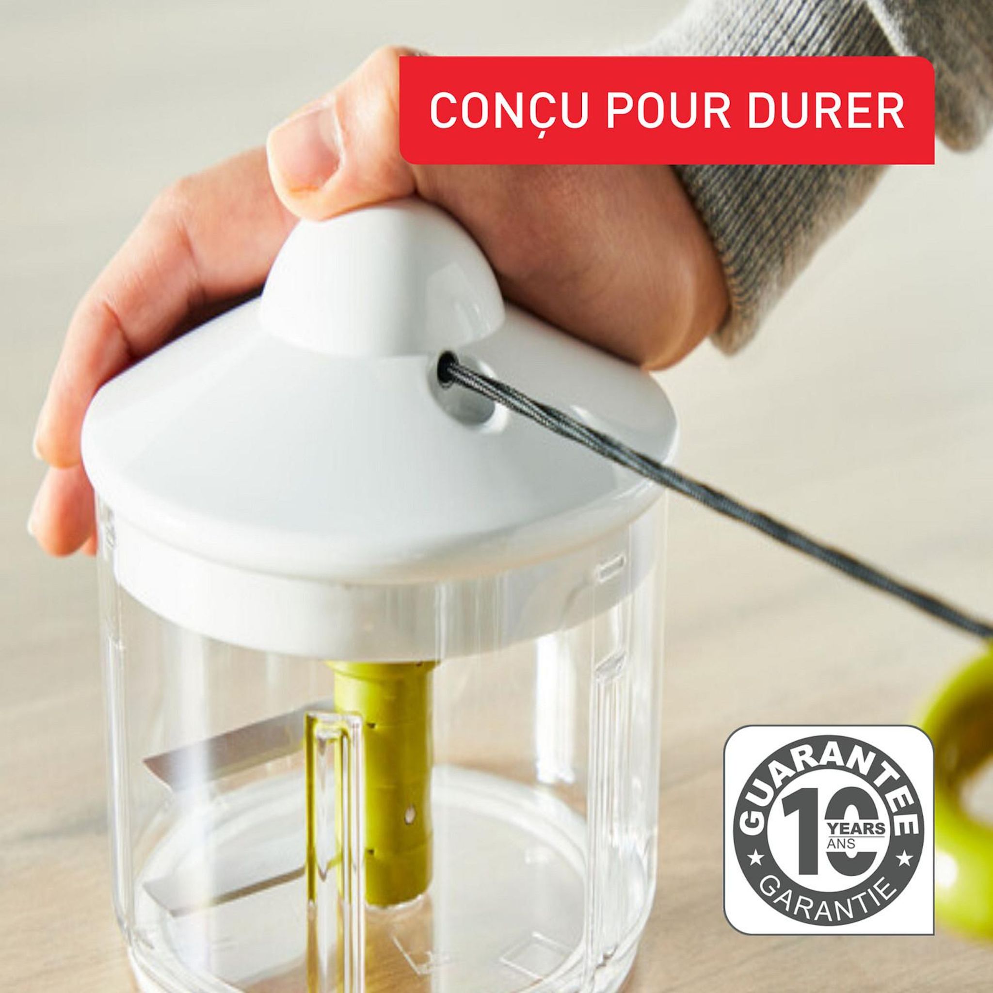 Voir la diapositive 5 : TEFAL Hachoir manuel 500 ml