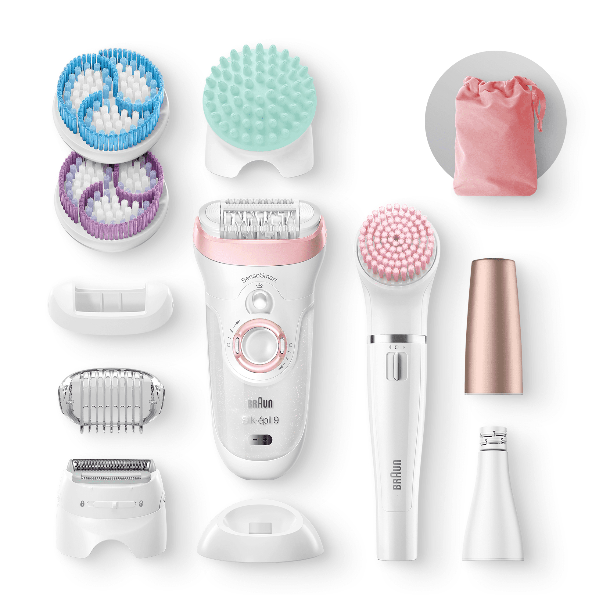 Voir la diapositive 7 : BRAUN Épilateur électrique - SE9985