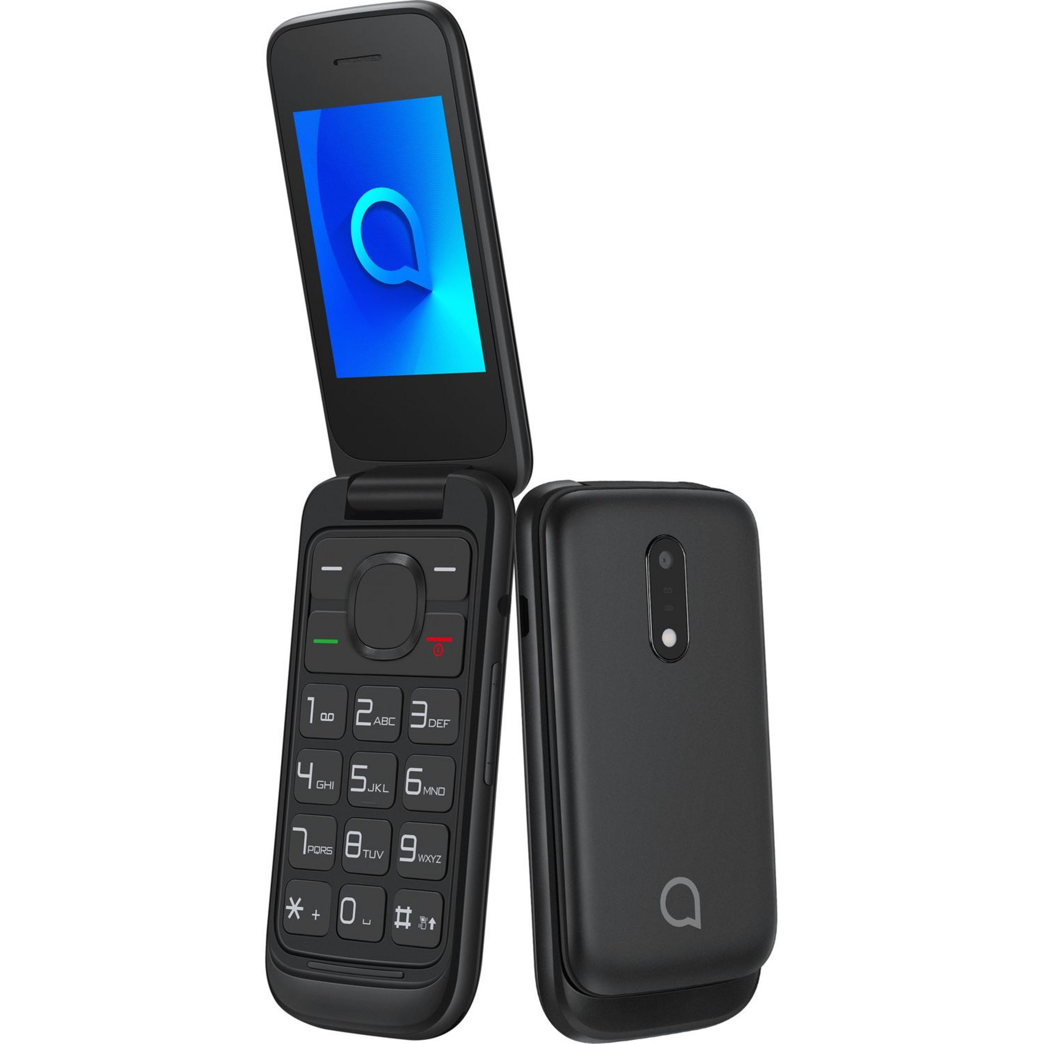 Voir la diapositive 5 : ALCATEL Téléphone portable - Double SIM - A clapet - Noir - Alcatel 2053 Blister