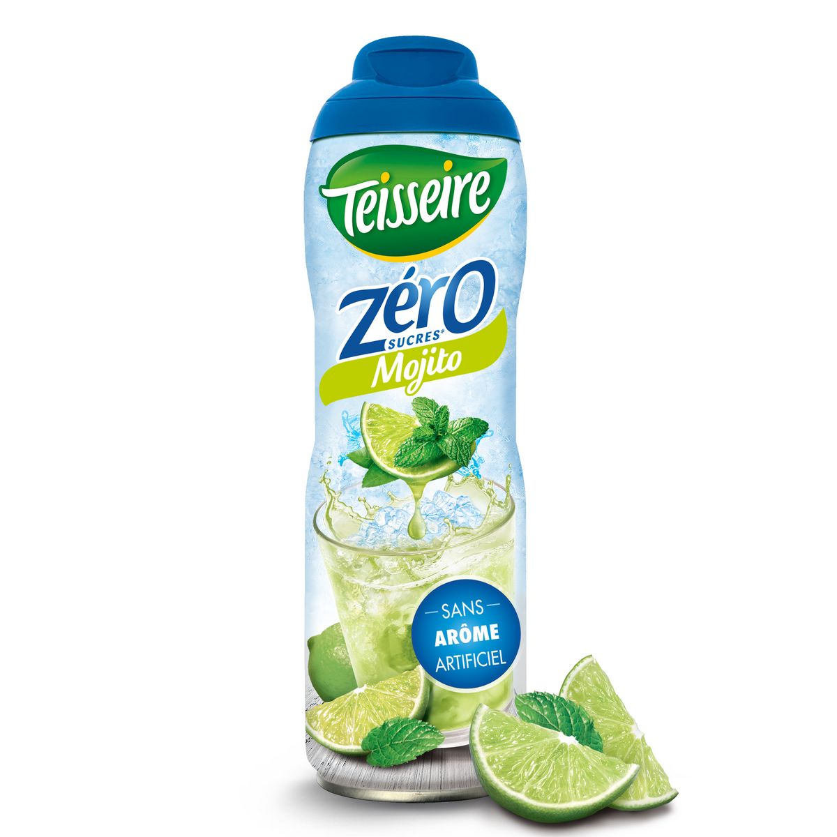 TEISSEIRE Sirop parfum mojito zéro sucre bidon 60cl