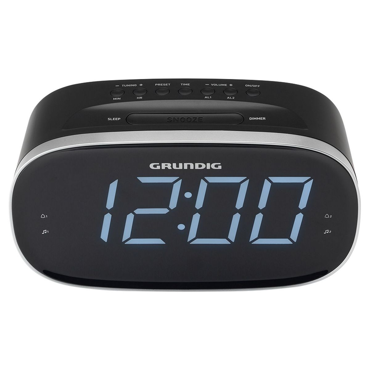 GRUNDIG Radio réveil - Noir - SCN340